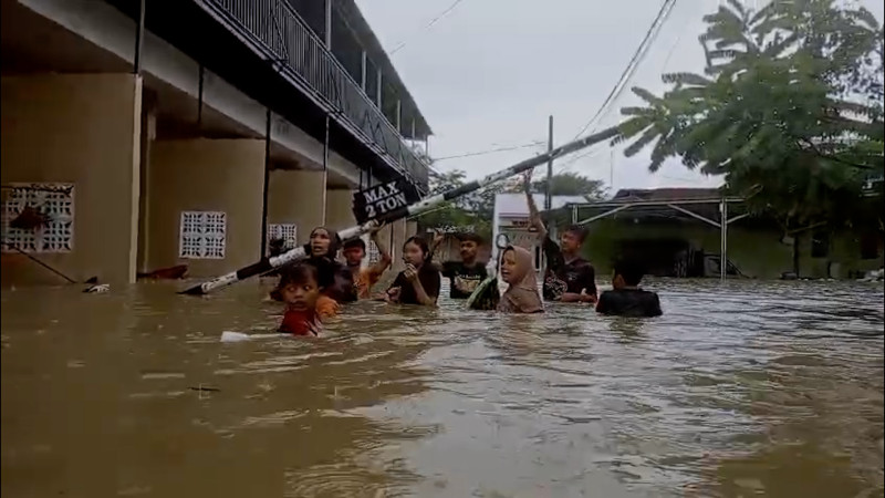 Banjir 13 Kecamatan di Deli Serdang, 31.229 Rumah Terendam