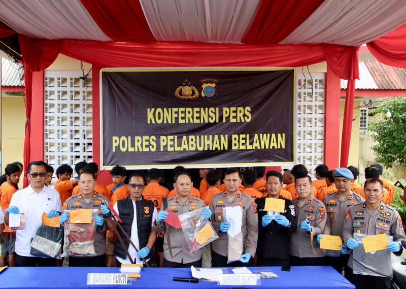 Kapolres Pelabuhan Belawan Nyatakan Tidak Ada Tempat Bagi Pelaku Kejahatan di Wilayahnya