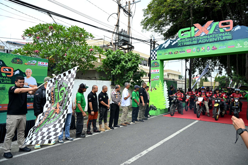 Pariwisata Petualangan Green International Xtreme Adventure North Sumatera 2025 Diberangkatkan Menuju Karo