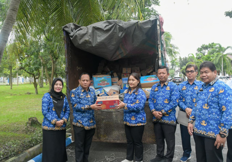 Pemkab Deli Serdang Terima Bantuan Bencana dari Kementan dan Bapanas