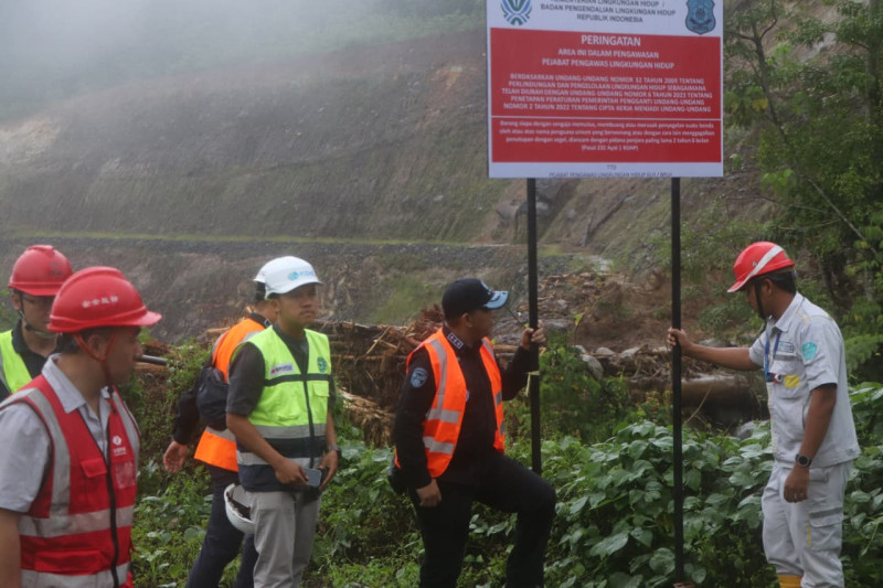 KLH Segel Kebun Sawit PT Tri Bahtera Srikandi di Tapanuli Tengah