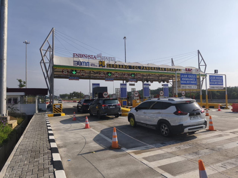 Trafik Jalan Tol Trans Sumatera 127.201 Kendaraan
