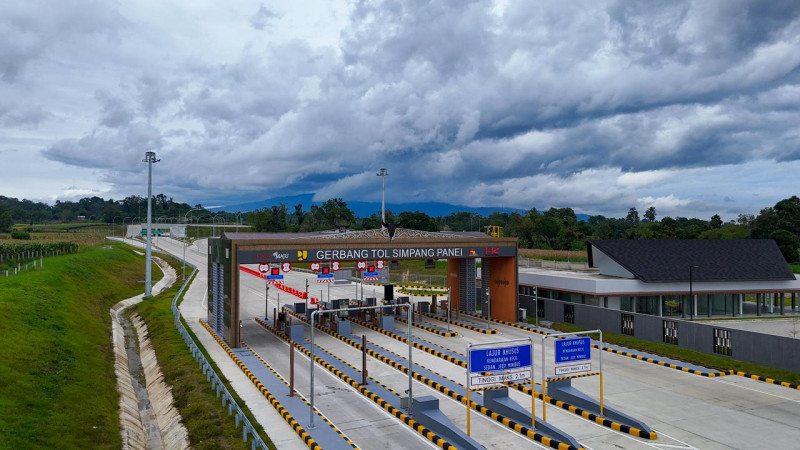 Dukung Mobilitas Nataru 2025/2026, Ruas Tol Sinaksak &ndash; Simpang Panei Dibuka Secara Fungsional