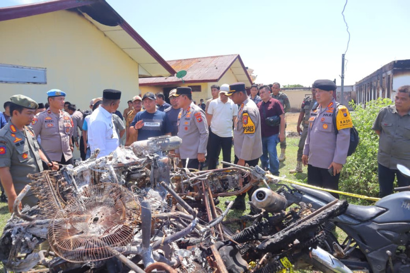 Kapolda Sumut Tinjau Mapolsek Muara Batang Gadis, Tegaskan Komitmen Pemulihan dan Pemberantasan Narkoba