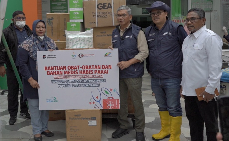 Aksi Cepat Tanggap PTPN I Lanjutkan Bantuan Untuk Korban Banjir di Aceh