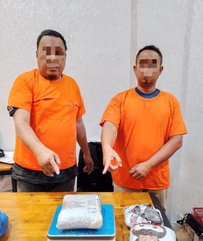 Polda Sumut Gagalkan Pengiriman 2,7 Kilogram Sabu ke Jakarta