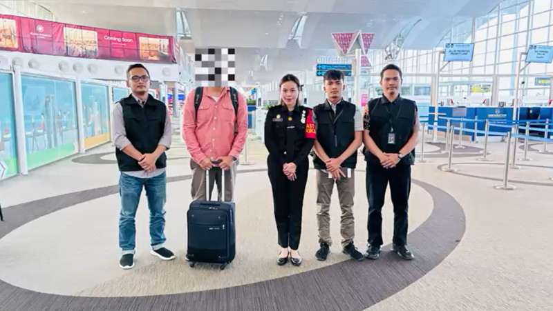 Seorang Warga Amerika Serikat Dideportasi Imigrasi Medan Akibat Overstay 234 Hari dan Penyalahgunaan ITAS