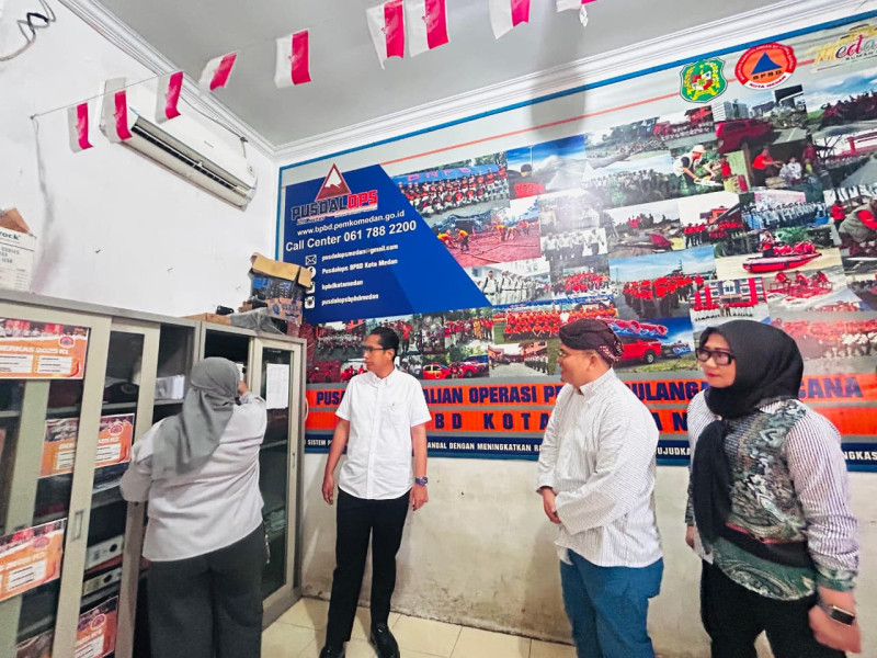BPBD Medan Bakal Diperkuat UPT di Wilayah Rawan Bencana