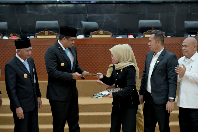 Ranperda Penambahan Penyertaan Modal Pemda ke Perseroda BPDSU Disetujui DPRD dan Pemprov Sumut