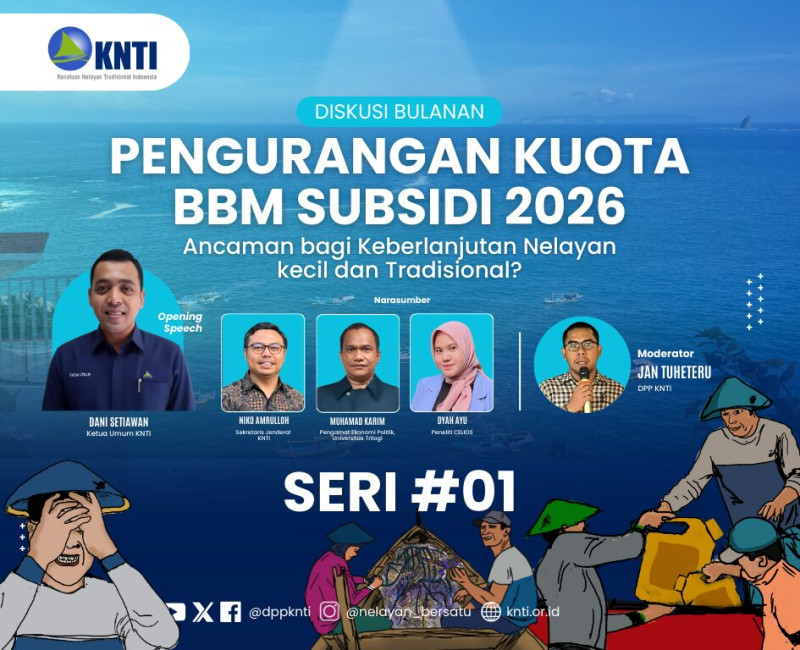 Pengurangan Kuota BBM Subsidi 2026 Jadi Potensi Ancaman bagi Keberlanjutan Nelayan Kecil dan Tradisional
