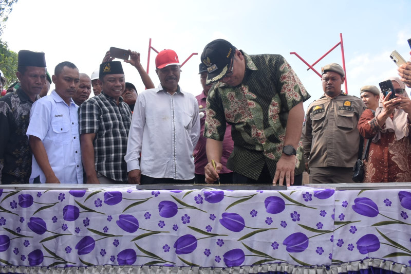 Titi Merah Kelambir V Sudah Kinclong, Kini Bisa Dilalui Roda Empat