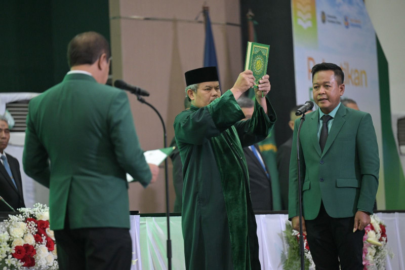 Prof Dr Muryanto Amin Dilantik Kembali Sebagai Rektor USU Periode 2026-2031