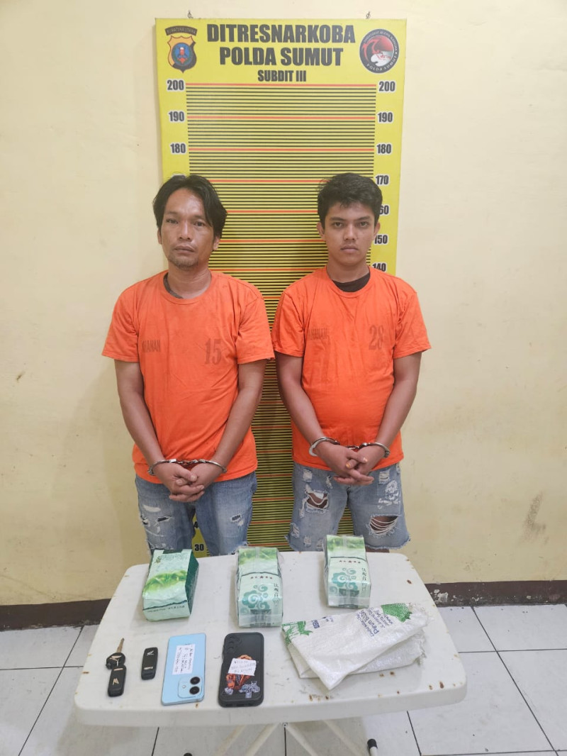 Polda Sumut Ungkap Peredaran Ilegal Keytamine di Asahan, Dua Pelaku Diamankan