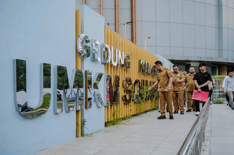 UMKM Square USU Beberapa Bagian Mulai Rusak, Disayangkan Wakil Walikota Medan