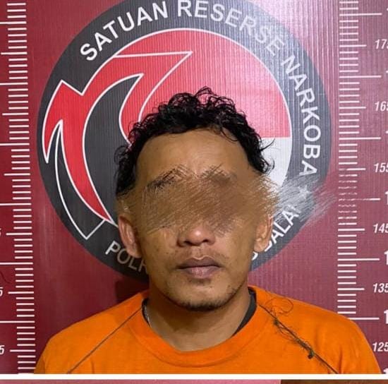 Polres Tanjungbalai Bongkar Sindikat Narkoba, 2 Pelaku Ditangkap dan 3 Kg Kokain Disita