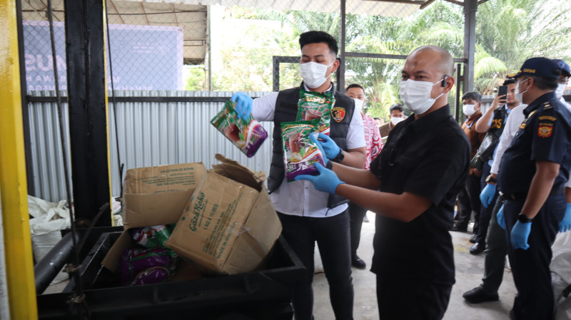 Lindungi SDA, Karantina Sumut Musnahkan Berbagai Jenis Media Pembawa HPT Tanpa Dokumen
