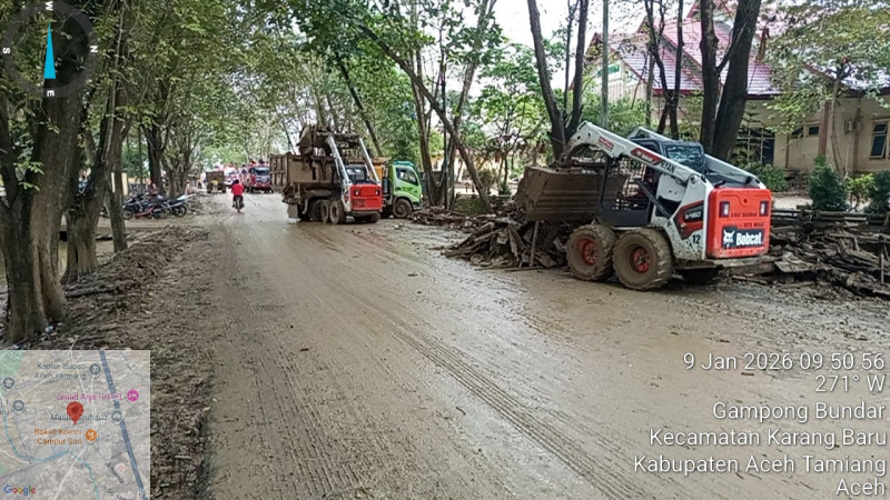 Pemko Medan Kerahkan 14 Unit Alat Berat dan Truk serta 23 Petugas Operator dan Supir