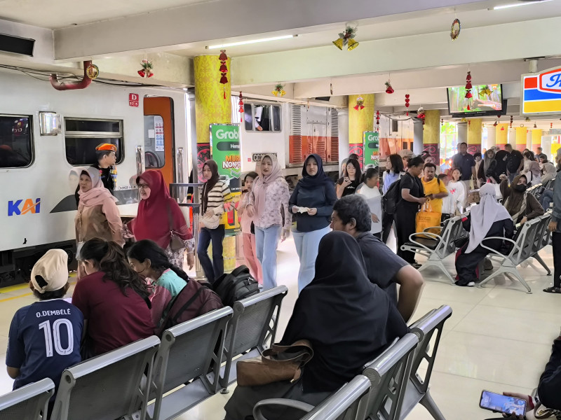14.182 Penumpang Gunakan Kereta Api untuk Pulang Kampung di Sumatera Utara
