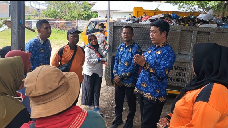 Camat Tanjung Morawa Maksimalkan Pengelolaan Sampah