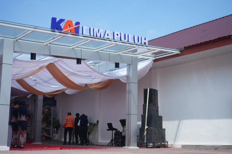 Wajah Baru Stasiun Limapuluh, Kado KAI untuk Warga Batu Bara Jelang Lebaran 2026