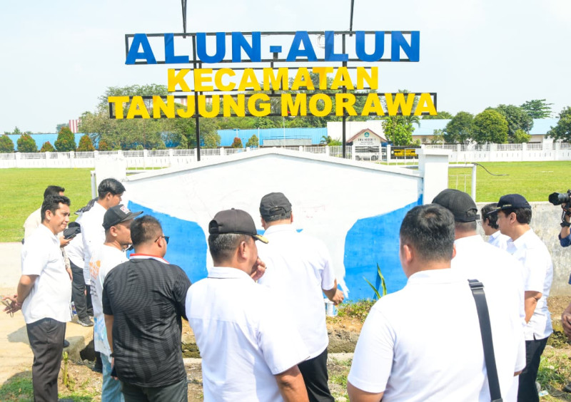 Peresmian Alun-Alun Tanjung Morawa, Bupati: Membangun Pola Peradaban Baru Masyarakat