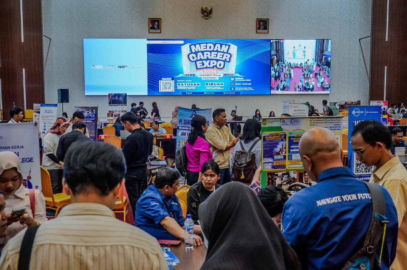 124 Perusahaan Tawarkan 5.515 Lowongan Kerja pada Medan Career Expo 2026 di Hall Universitas Prima Indonesia