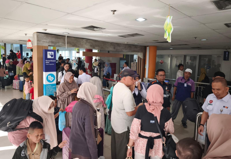 Puncak Mudik KA Sumut Diprediksi Capai 11 Ribu Penumpang