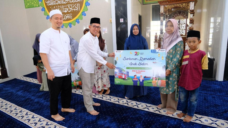 Pertamina Patra Niaga Sumbagut Peringati Nuzulul Qur&rsquo;an dan Santuni Anak Yatim dalam Rangka HUT ke-29 Pertamina Patra Niaga