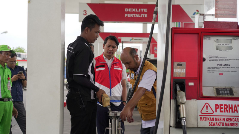 Pertamina Patra Niaga Sumbagut Lakukan Pengecekan SPBU dan SPPBE, Pastikan Layanan Energi Sesuai Standar bagi Masyarakat