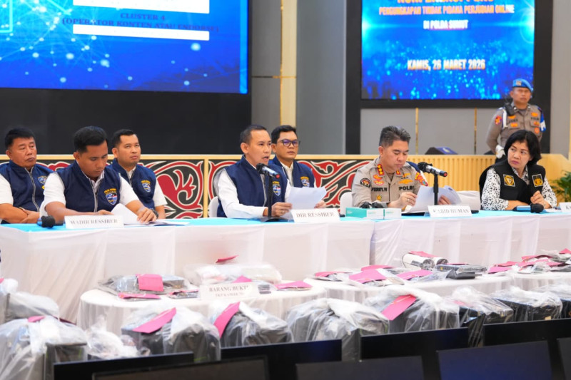 Polda Sumut Ungkap Judi Online di Royal Condominium Beromset Rp 7 Miliar