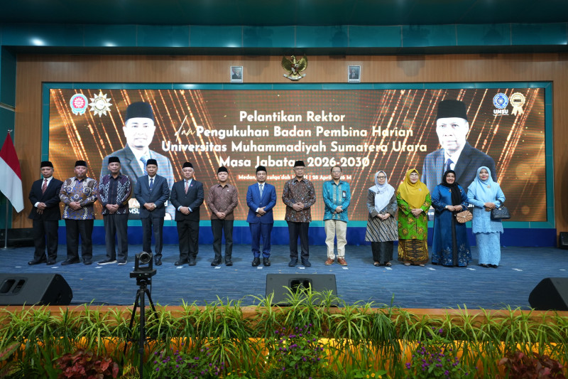 PP Muhammadiyah Lantik Prof. Akrim Jadi Rektor UMSU Periode 2026&ndash;2030