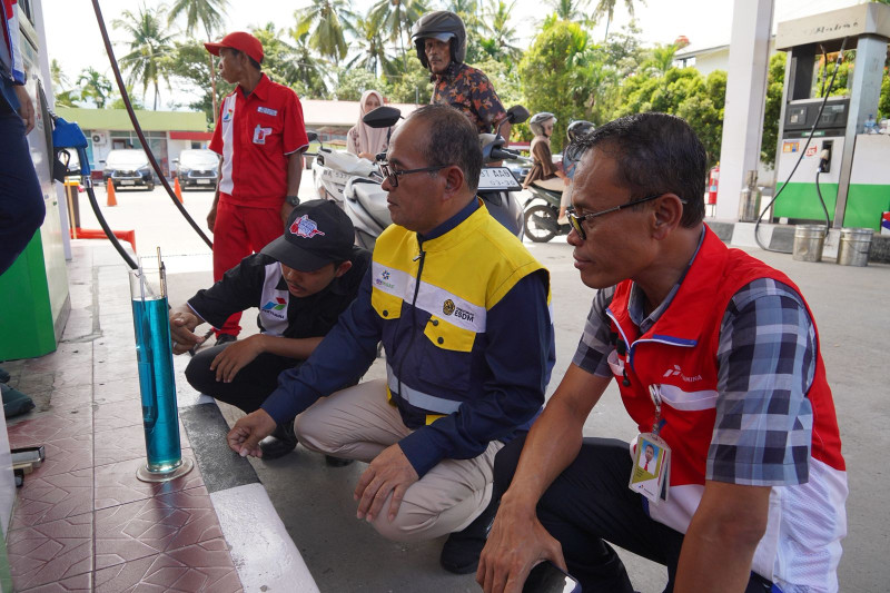 Pertamina Patra Niaga Regional Sumbagut Bersama BPH Migas Lakukan Pengecekan Penyaluran BBM Subsidi di Sumatera Barat