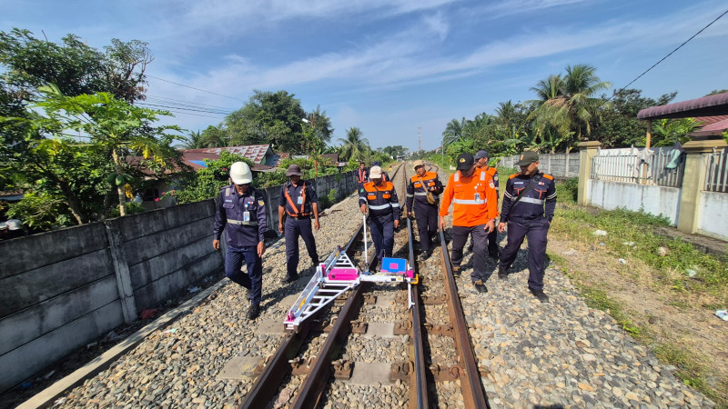 Cara KAI Divre I Sumut Rawat Kompetensi Pekerja demi Keselamatan Pelanggan