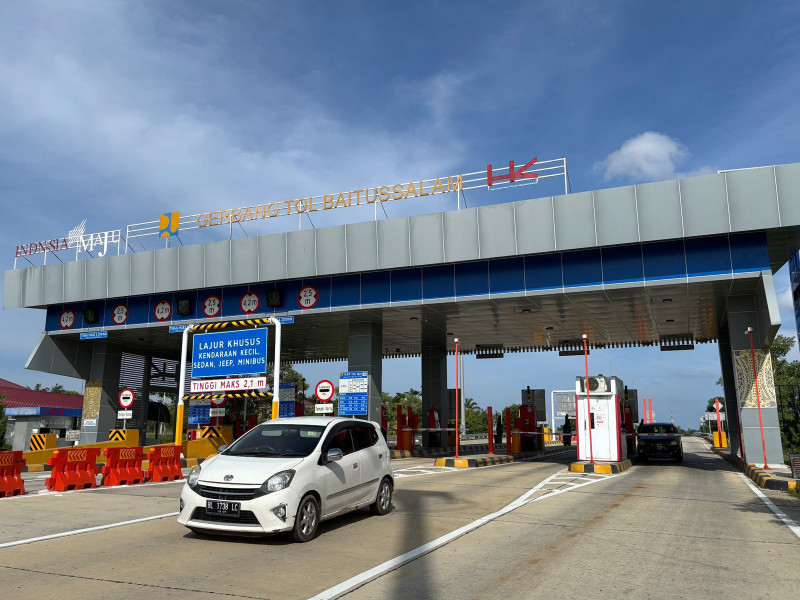 Trafik Kendaraan di Jalan Tol Trans Sumatera Capai 115.298 Saat Libur Panjang Hari Buruh