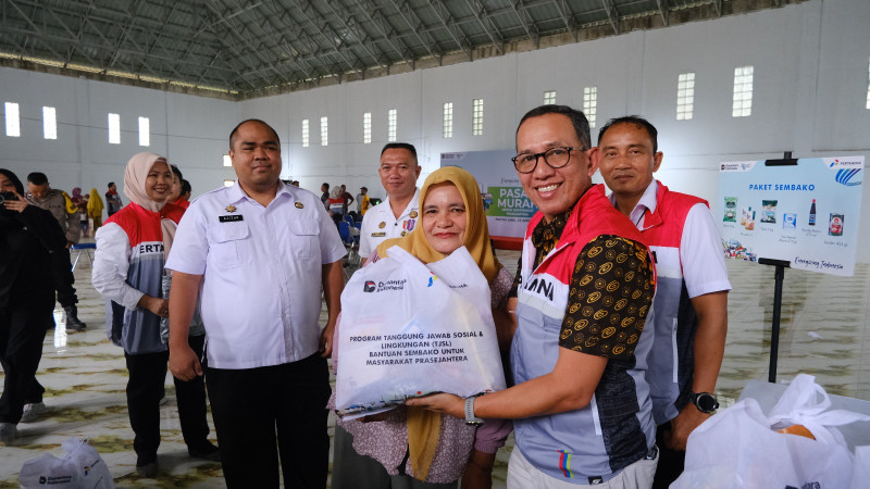 Pertamina Patra Niaga Regional Sumbagut Tuntaskan Rangkaian Pasar Murah