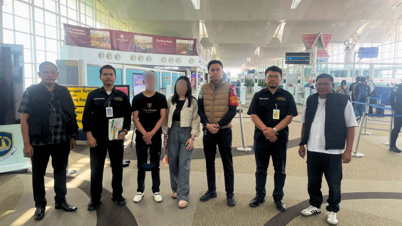 Gunakan Tiket Palsu untuk Perpanjangan Izin Tinggal, Imigrasi Medan Deportasi WN Tiongkok