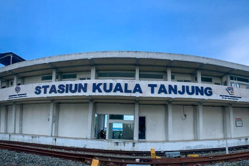 Stasiun Kuala Tanjung Pertegas Peran sebagai Integrator Logistik Multimoda di Sumatera Utara