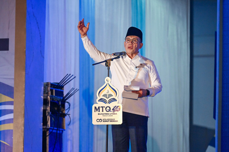 MTQ ke-40 Sumut Resmi Dibuka Wakil Menteri Agama