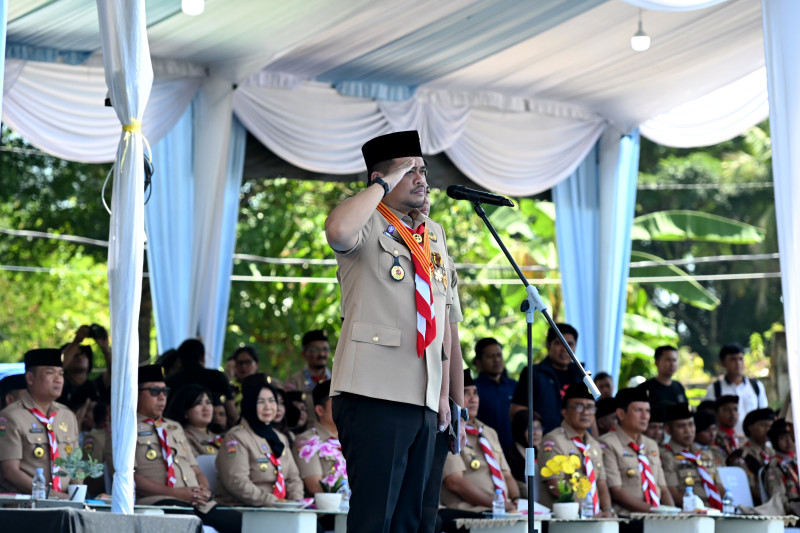 Bobby Nasution Tutup Jamdasu XI, Hadiahi 19 Petugas Upacara Berangkat ke Jamnas 2026