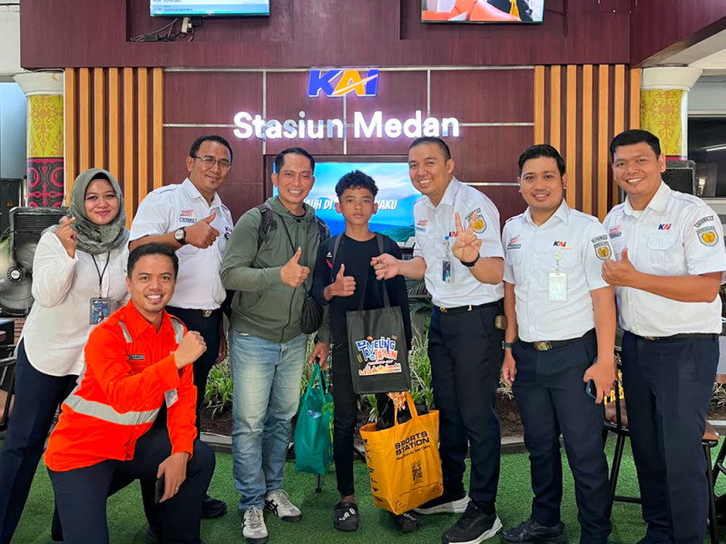 KAI Divre I Sumut Komitmen Wujudkan Perjalanan Kereta Api Inklusif Bagi Keluarga dan Anak