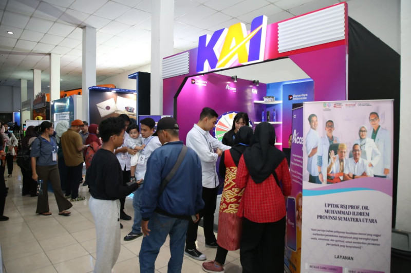 KAI Divre I Sumut Hadirkan Promo Tiket Hingga 20 Persen di Pekan Raya Sumatera Utara