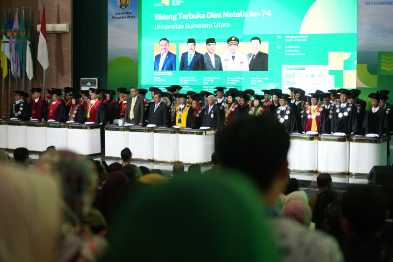 Dies Natalis ke-74, USU Catat Lompatan Prestasi dan Reputasi Global