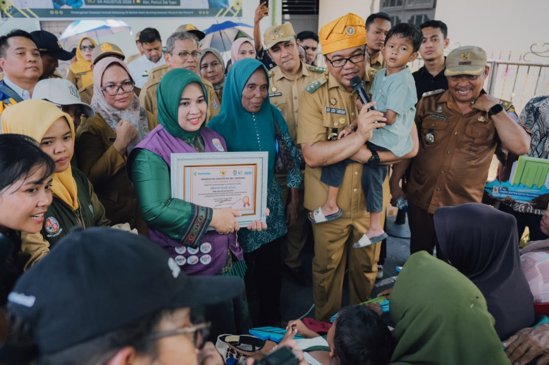 Kampung Berkah Kasih Stunting Ubah Wajah Kawasan Kumuh Desa Percut