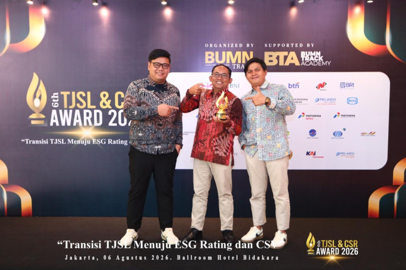 Pertamina Patra Niaga Regional Sumbagut Raih Predikat Platinum TSJL & CSR Award 2026, Bukti Nyata Komitmen Keberlanjutan