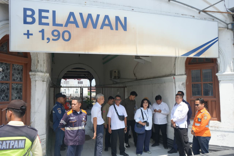 KAI Perkuat Peran Stasiun Belawan sebagai Gerbang Logistik Sumatera Utara