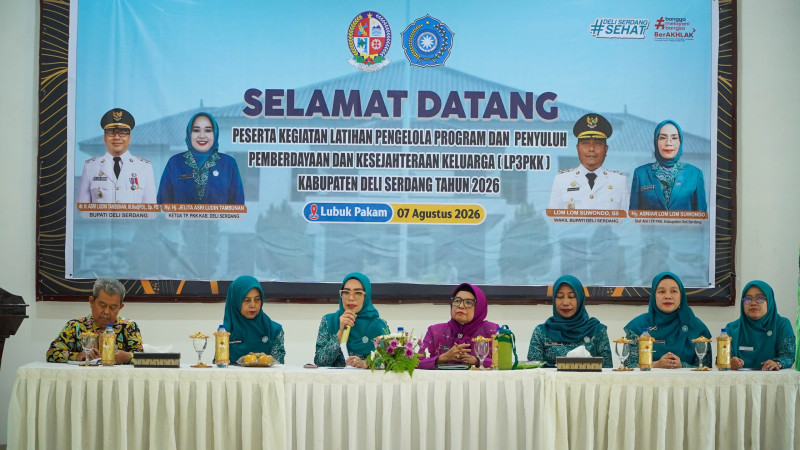 LP3PKK 2026 Perkuat Kapasitas Kader PKK Deli Serdang