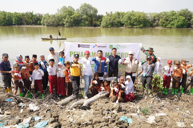 Pertamina Patra Niaga Regional Sumbagut Gelar Penanaman Mangrove Jelang Hari Ozon Internasional
