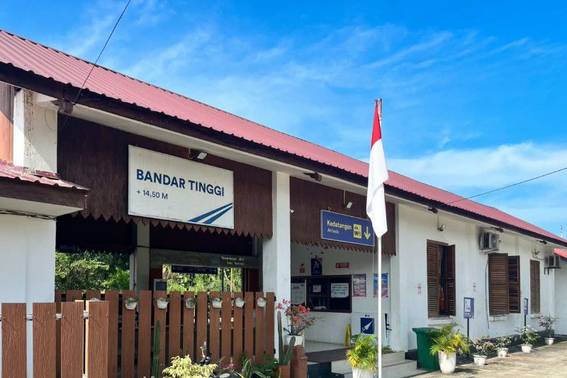 Stasiun Bandar Tinggi Jadi Titik Awal Konektivitas KA Menuju Pelabuhan Kuala Tanjung
