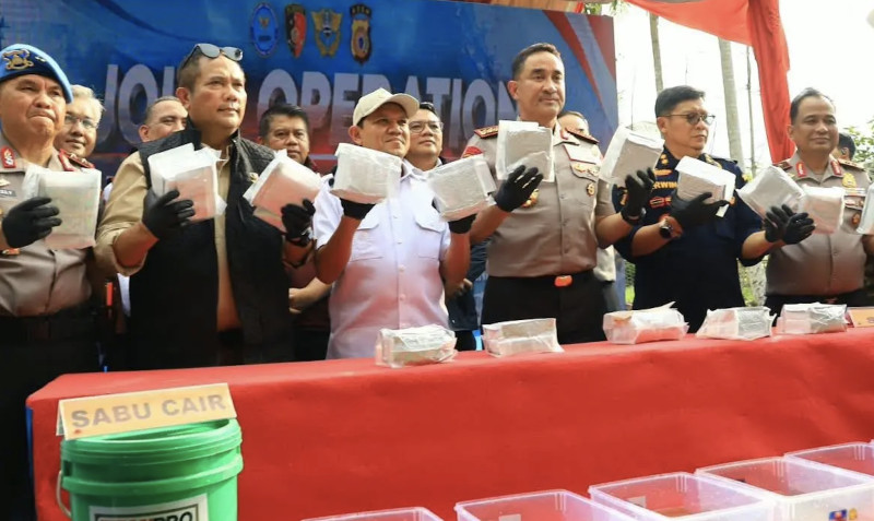 Kapolri Sebut Laboratorium 1,2 Ton Sabu di Aceh Dikendalikan Ahli Kimia
