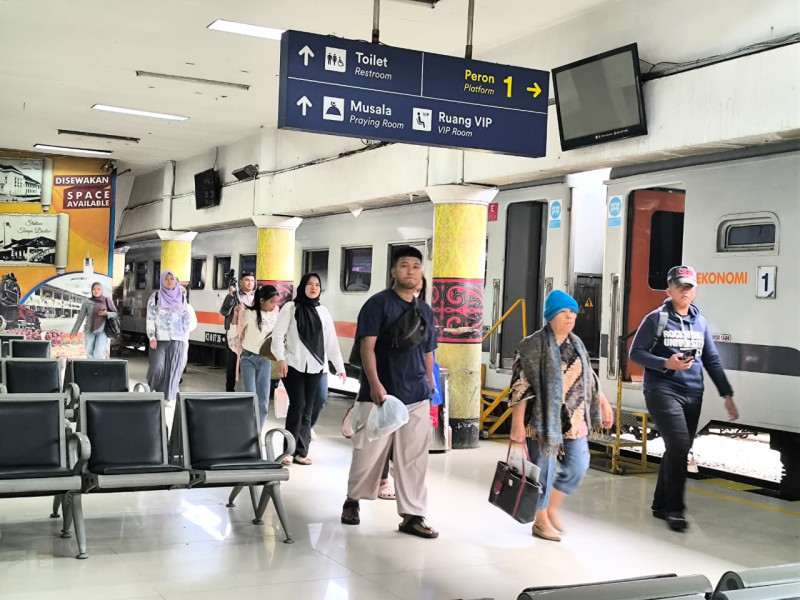 Pelanggan Nikmati Layanan Kereta Api di Sumut Naik 5 Persen